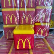 Dulceros Cubo Macdonalds - Pack De 10 Unidades - Multicolor - Ver 6