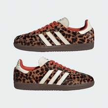 Adidas Samba OG Preloved Red Leopard (Women's) - Leopard - View 6
