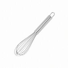 1个手动打蛋器，球形打蛋器，防锈不锈钢材质，符合人体工学的防滑手柄，适用于搅拌鸡蛋、奶油面糊、糕点面团和酱汁。可放入洗碗机清洗，方便快捷。是烘焙、烹饪、早餐、家庭厨房、宿舍、公寓、面包店、咖啡馆、房车、露营、乔迁之喜、情人节、母亲节、圣诞节、生日礼物的理想之选，适合女性、家庭烘焙师、厨师日常使用。 - 銀色 - 查看 15