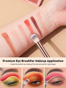 23pcs/1pc Full Makeup Brush Set Includes 20 Soft Makeup Brushes-Such As Translucent Powder Brush, Blush Brush, Contour Brush, Highlighter Brush, Foundation Brush, Nose Contour Brush, Eyeshadow Brush, Eyebrow Brush, Lip Brush, And Detail Brush-Plus 1 Travel Waterproof Makeup Bag And 2 Liquid Beauty Eggs. Ideal For Beginners, Professional Makeup Artists, And Novice Beauty Practice. - Coffee Brown - View 4