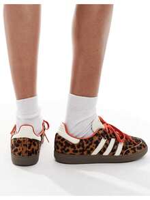Adidas Samba OG Preloved Red Leopard (Women's) - Leopard - View 4