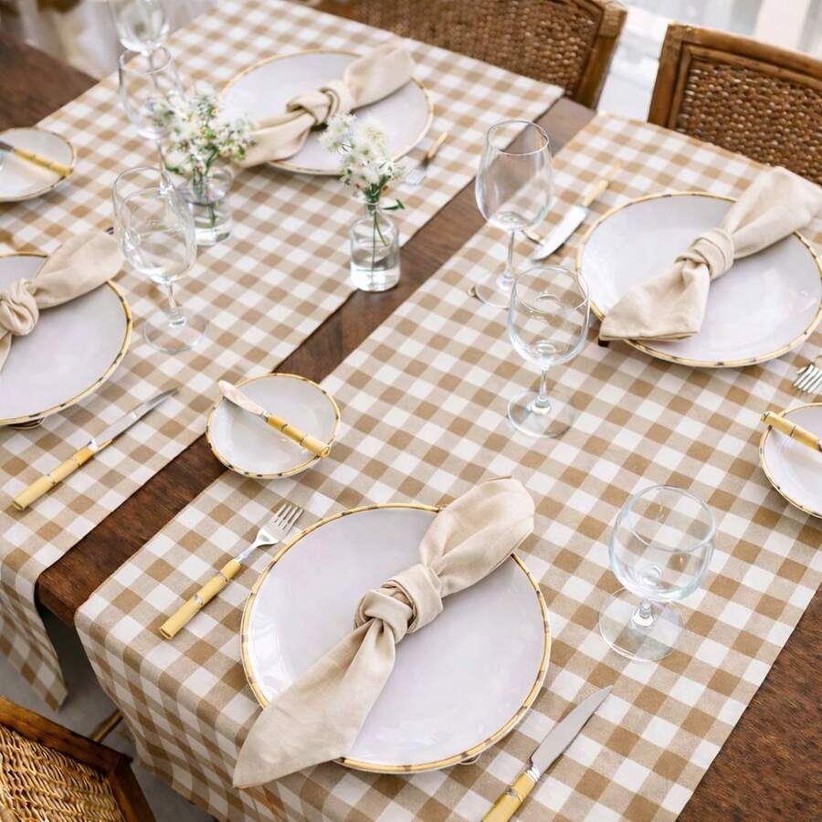 Kitchen Table Runners - 米色 - 查看 1