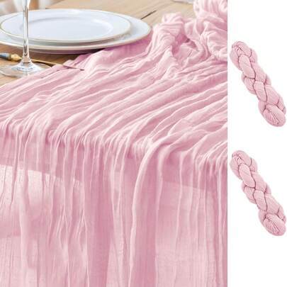1 ชิ้น ผ้าปูโต๊ะชีสคลอธสีเบจ, 90 X 400 ซม., 90 X 180 ซม., 90 X 300 ซม., ผ้าชีสโปร่งแสง, ของตกแต่งงานแต่งงานสไตล์ชนบทโรแมนติก, เหมาะสำหรับตกแต่งโต๊ะจัดเลี้ยง, โต๊ะของหวาน, เก้าอี้, ผ้าม่าน, ซุ้มงานแต่งงาน, เตาผิง, ชั้นวางของ, ตู้, ชั้นวางทีวี, โซฟา, โต๊ะข้างเตียง, เปียโน, และโอกาสต่างๆ เช่น งานแต่งงาน, งานเลี้ยงเจ้าสาว, งานเลี้ยงวันเกิด, งานเลี้ยงธีม, งานเลี้ยงหมั้น, โรงแรม, สวน และอื่นๆ