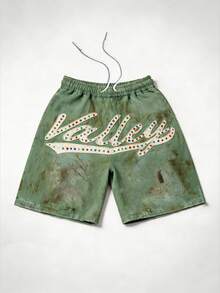 Men's Statement Print Shorts Fashion Designer Patterned Casual Daily Wear Shorts - Nhiều màu - Xem 1