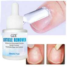 GZE 指甲护理液，专业指甲软化剂，20毫升/0.71盎司，温和滋养角质层，呵护指甲周围肌肤，美甲美足护理工具，温和配方 - 20毫升 - 查看 2