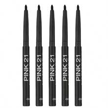 5pcs Waterproof & Sweat-Proof Black Eyeliner Pencil - Long-Lasting, Smudge-Proof For Bold Eye Makeup, Easy Glide Formula For Perfect Wings - Black - Black - View 4