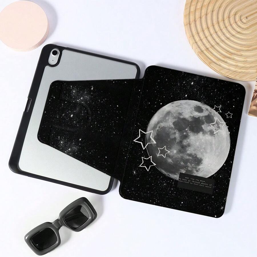 1个360°旋转平板电脑保护套,带支架和笔槽,适用于Air 6/5/4和10(10.9英寸)、Pro 2024、Air M3/A16 2025、Galaxy Tab S9 FE/S8 Plus/S7/S10,适用于工作、旅行和居家休闲,兼容三星平板电脑。 - 彩色 - 查看 1