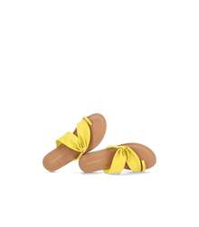 Gioseppo Sandálias rasteiras femininas - Amarelo - Ver 5