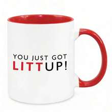 Louis Litt Quote, Suits Coffee Mug White/Black/Red - Multicolor - View 8