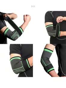 Sports Elbow Support, Adjustable Compression Tennis Elbow Support - 查看 5