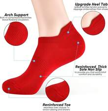 Athletic Socks - Rojo - View 5