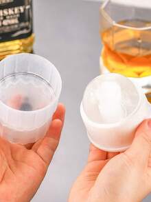 3pcs Wine Ice Ball Maker Set, Includes Covered Spherical Ice Tray And Easy-Release Round Ice Mold, Suitable For High-End Restaurants And Home Use - Multicolor - View 3