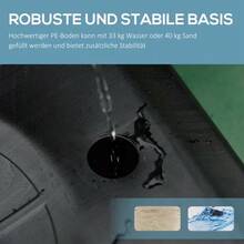 Wall Mounted Basketball Backboard - Black - View 6