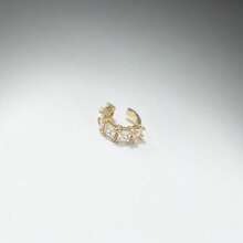 1 pieza Pendiente de oreja cuadrado de lujo y minimalista con incrustaciones, adecuado para uso diario, fiestas, bodas y celebraciones de Eid - EGJ029 - Ver 5