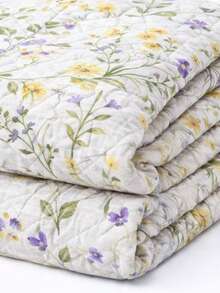 100% Cotton Quilt Bedspread – Lightweight Multi-Purpose Coverlet – All Season – Made In Turkey - Multicolor - View 5