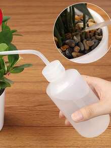 1pc Bent Mouth Squeeze Bottle, For Watering Plants And Succulents, Spray Bottle For Watering And Cleaning, Suitable For Watering Flowers And Plants - Multicolor - View 7
