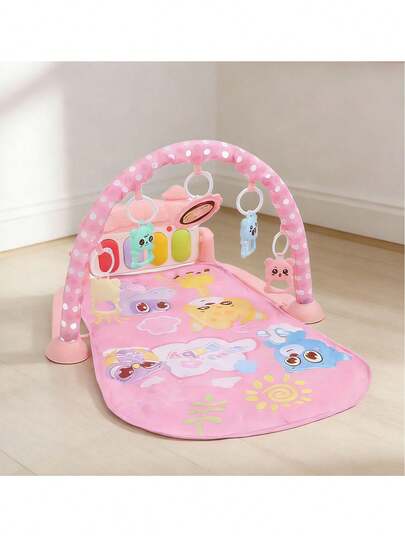 1 pcs rosa gimnasio Infantil Bebe Suave Didáctico Sensorial Piano