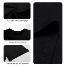 Father's Day Girl Dad Shirt - Proud Father Of Daughters Print - Cotton Crew Neck Gift Summer Top Graphic Tees Men Gifts Fathersdaygift Funny Tshirt - 黑色 - 查看 2