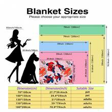 Marvel Spider-Man Themed Flannel Blanket, With Dense Spider-Man Figures And Web Elements, Strong Visual Impact, Main Colors Are Red, Blue And White, Warm And Soft, Can Be Used As Sofa Cover, Nap Blanket, Bedding Decor Blanket, Etc. - Multicolor - View 7