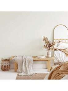 1卷米色纯色自粘壁纸,可移除PVC贴纸,适用于卧室、客厅家居装饰墙面,家具翻新,DIY简易安装,尺寸:15.7英寸 x 39.3英寸/118.1英寸/196.8英寸 - 米色 - 查看 14