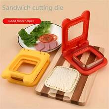 Sandwich DIY Tool, Easy Sandwich Bread Making Tool, Bread Slicer, Suitable For Home Kitchen Breakfast Bread Making - Multicolor - View 7