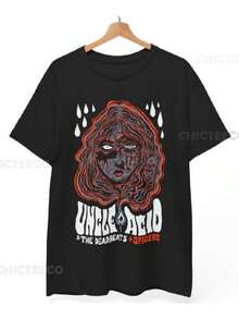Electric Wizard Shirt Uncle Acid Deadbeats Satanic Doom Rock Music Unisex Tee (1) - 黑色 - 查看 1