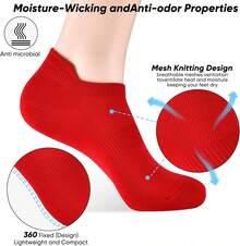 Athletic Socks - Rojo - View 4