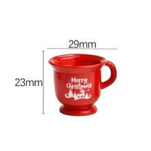 Tazza di panna montata in miniatura/Decorazione di scena cartoni animati, Diorama fai-da-te, Accessori decorativi per vacanze in gel di crema, Set di tazze da caffè 3D in miniatura, Giocattolo di cibo in miniatura, Decorazione da tavolo - Multicolore - Visualizzare 7