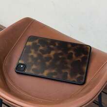 复古琥珀渐变扁平保护套，兼容苹果第11代平板电脑、Pro 2025新款可爱第10代、时尚Air 7/6轻薄防弯折11英寸平板电脑保护套，专为女孩设计 - 鏽棕色 - 查看 12