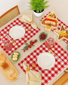 Kitchen Table Napkins - 紅色 - 查看 3