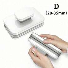 Limpiador de ventanas magnético, cepillo de limpieza de ventanas de doble cara, limpiavidrios, herramientas de limpieza para limpiar ventanas exteriores de edificios altos - Como en la imagen - Ver 8