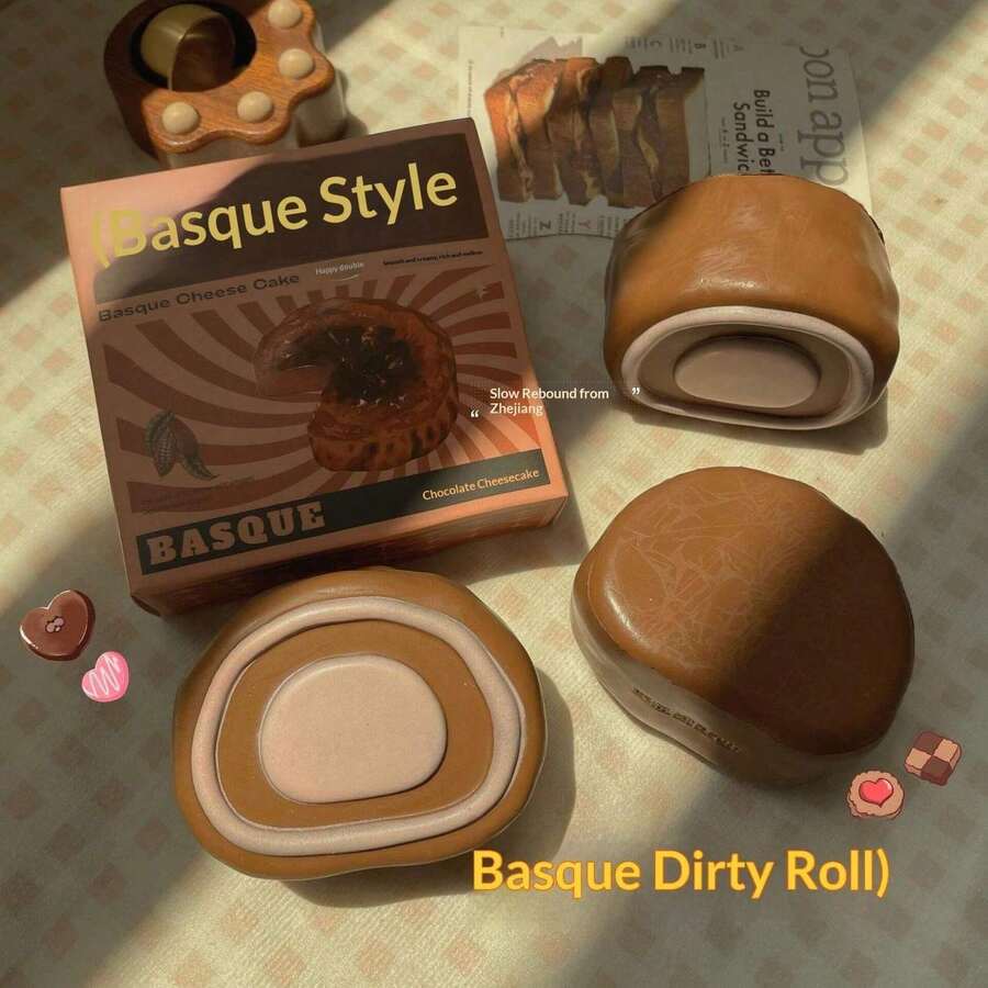Extremely Soft And Skin-Friendly, Basque Dirty Roll Massage, Slow Rebound, Pressure Relief, Breathable, Kneading, Birthday Gift - Perfect Gift - Gift - Multicolor - View 1