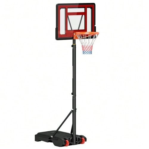 Wall Mounted Basketball Backboard - Black - View 1