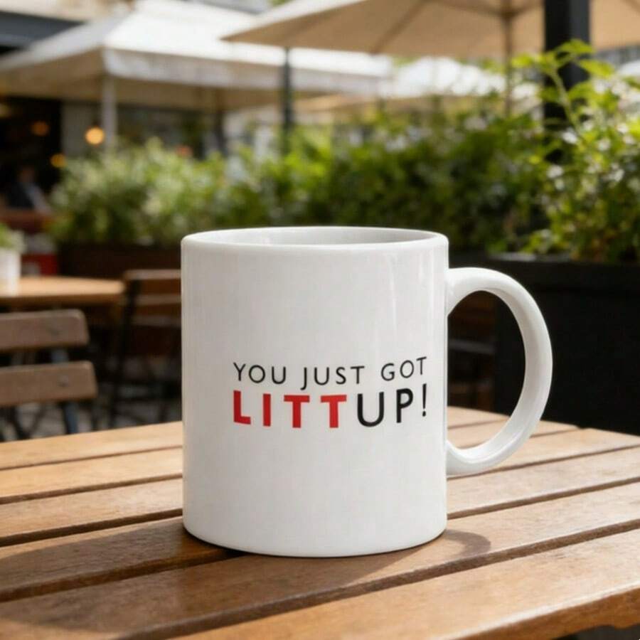 Louis Litt Quote, Suits Coffee Mug White/Black/Red - Multicolor - View 1