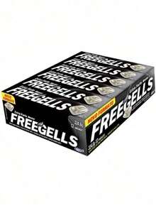 Bala Freegells Preto/extra Forte 12 Unidades x31g Cada - Multicolorido - Visão 1