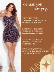 Cropped Paete Coração Com Bojo Brilho Amarração Moda Festas Balada - Roxo - Visão 7