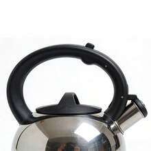 3.7 Quart Stainless Steel Whistling Tea Kettle, Large Capacity Suitable For Gas & Induction Cooktop - View 6