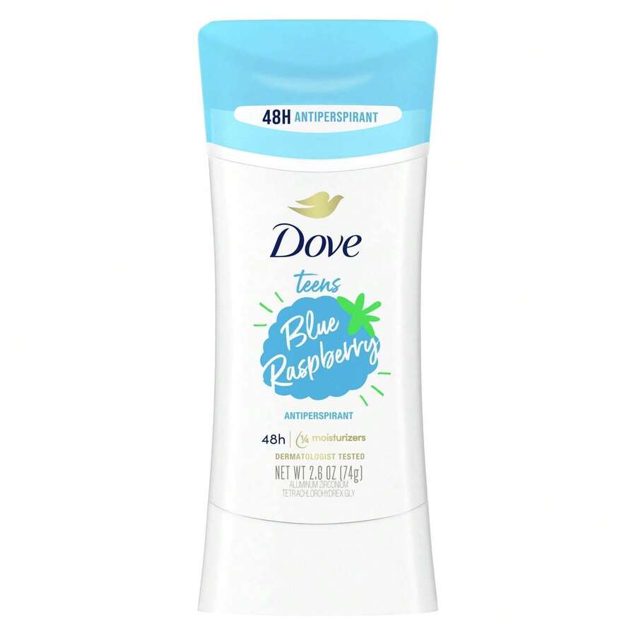 Dove Teens Long Lasting Women's Antiperspirant Deodorant Stick, Blue Raspberry, 2.6 Oz - nhiều mùi hương - Xem 1
