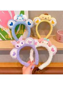 SANRIO (Chính hãng) Băng đô cài tóc hoạt hình  & Cinnamon Roll dễ thương của , băng đô  & Melody, dây đeo chống trượt có thể giặt được, phụ kiện tóc đa năng không giới hạn, món quà sinh nhật tuyệt vời nhất cho bạn cùng phòng và bạn gái. - Hoạt hình - Xem 6