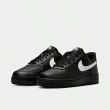 Nike Air Force 1 '07 Low Black White Casual Shoes Men's FZ0627-010 - 白黑色 - 查看 2