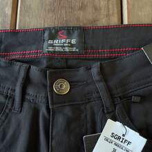 elluss Ellu5 Men's Pants With Elastane, Simple And Elegant, Light Blue - SGRIFFE10063 - Xem 5