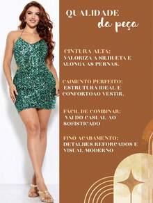 Cropped Paete Coração Com Bojo Brilho Amarração Moda Festas Balada - Visão 7