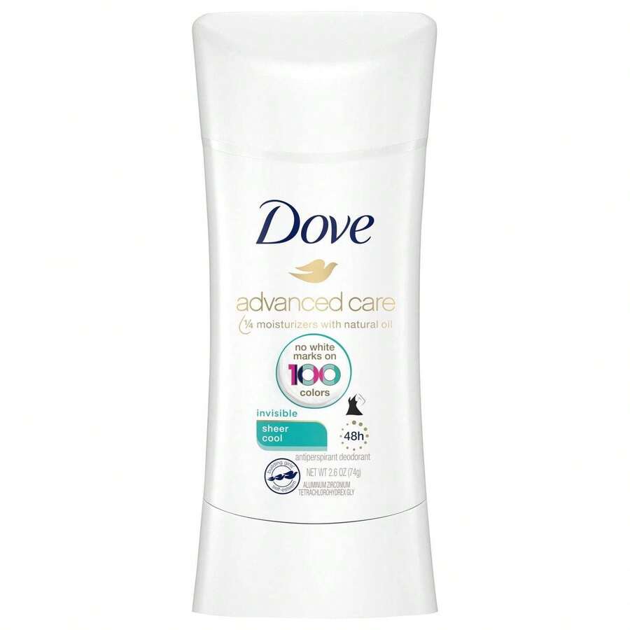 Dove Antiperspirant Deodorant Advanced Care Sheer Cool 2.6 Oz - nhiều mùi hương - Xem 1