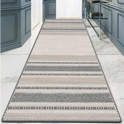 Kitchen Rug - Kitchen Hallway Rug - Machine Washable, Non-Slip Kitchen Mat, Sizes: 60*150, 60*200, 80*200, 100*200, 120*180 Cm, Made In Turkey