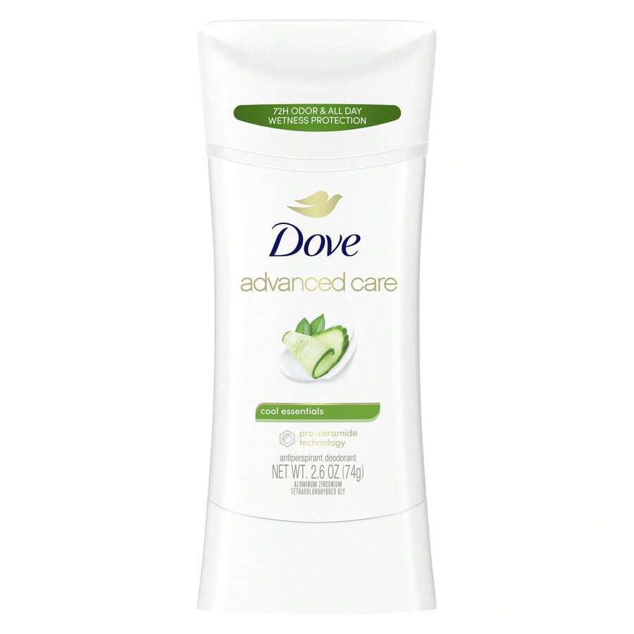 Dove Advanced Care Long Lasting Women's Antiperspirant Deodorant Stick, Cool Essentials, 2.6 Oz - 多樣化香型 - 查看 1