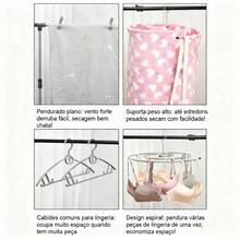 Stainless Steel Spiral Clothesline For Easy Drying, Round Hanger For Sheets, Clothes, Rugs, And Pants. - 查看 8