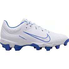 Nike Women's Hyperdiamond 4 Keystone Softball Cleats |  | Men Baseball Shoes - 白色/超皇家藍/白金色 - 查看 1