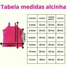 KIT 3 Ribbed Strap Tank Tops In Assorted Colors And Prints For Girls 2 To 12 Years Old - Multicolor - View 5