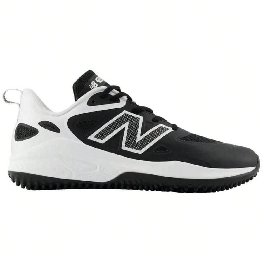 New Balance Women's VELO V4 Turf Softball Shoes | | Men Baseball Shoes - 黑色/白色 - 查看 1