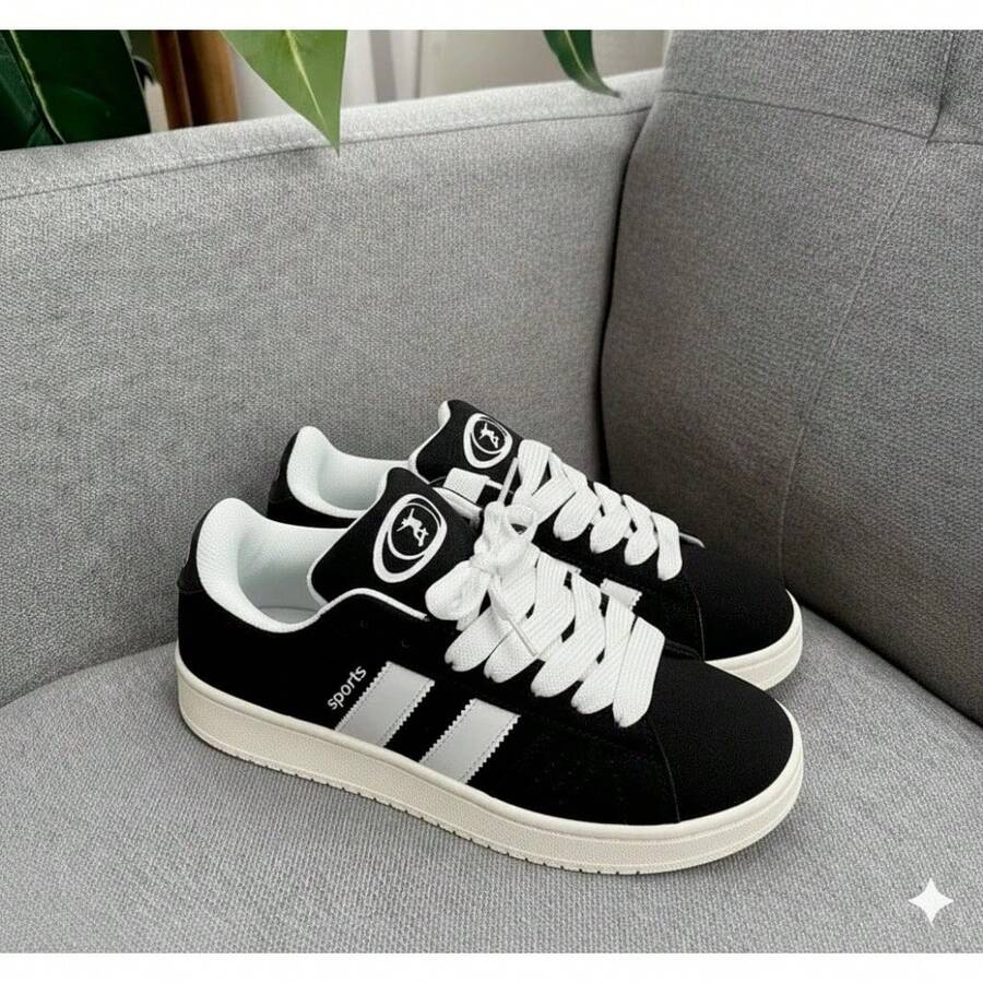 Moretto Campus Unisex Casual Skate Shoes, Super Comfortable, Premium Line, Everyday Wear, Men's And Women's, New Release 2025, Super Lightweight, Perfect For Work, Affordable - 營地 PTO - 查看 1
